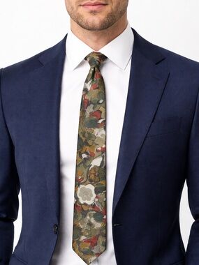 Vintage Van Heusen Classic Collection Floral Tie Y2K Boho